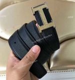 Buy Wholesale Copy HERMES Leather Belt for sale Frosted Gold Buckle